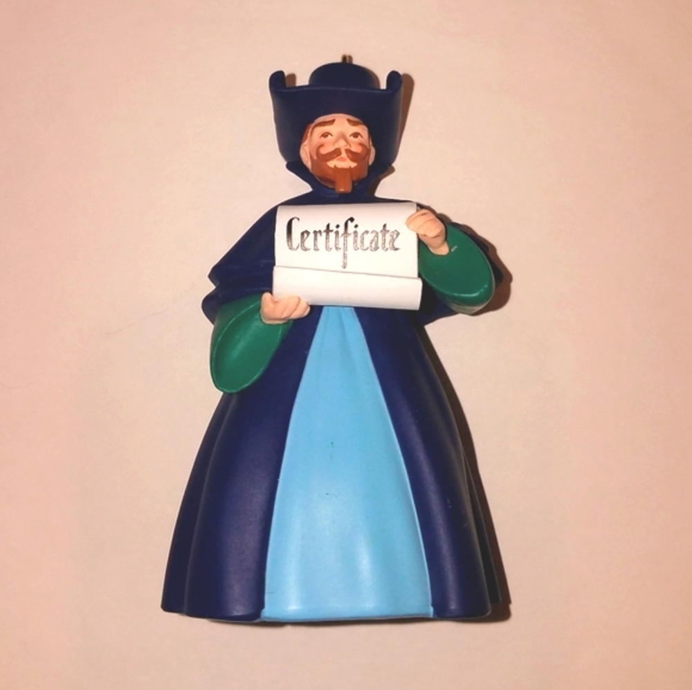 Wizard of Oz Mayor and Coroner Hallmark Ornaments - Picture 2 of 11